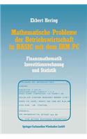 Mathematische Probleme Der Betriebswirtschaft in Basic Mit Dem IBM PC