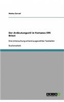 Der Andeutungsstil in Fontanes Effi Briest