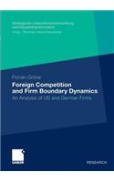 Foreign Competition and Firm Boundary Dynamics