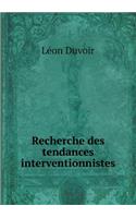 Recherche Des Tendances Interventionnistes