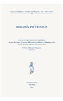 Bergson Professeur