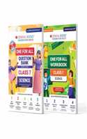 Oswaal One For All Question Bank + One For All Workbook (NCERT & CBSE) Class 7 Science (Set of 2 Books) | Updated As Per NCF For Latest Exam