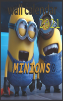 wall calendar 2021 MINIONS