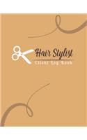 Hair Stylist Client Log Book