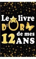 Le Livre d'Or de mes 12 ans