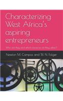 Characterizing West Africa's aspiring entrepreneurs