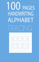 100 Pages Handwriting Alphabet Tracing