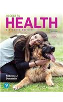 Access to Health Plus Mastering Health with Pearson Etext -- Access Card Package