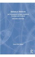Statistical Methods: An Introduction to Basic Statistical Concepts and Analysis