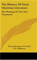 The History Of Early Christian Literature