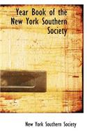 Year Book of the New York Southern Society