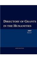 Directory of Grants in the Humanities 2009 Volume 2