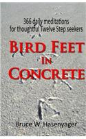 Bird Feet In Concrete