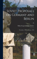 Soviet Proposals on Germany and Berlin