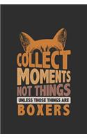 Collect Moments Not Things Unless Those Things Are Boxers