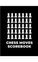 Chess Moves Score Book