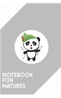 Notebook for Natures
