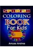 Spanish Coloring Book for Kids