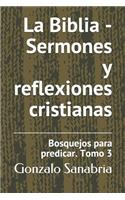 Biblia - Sermones y reflexiones cristianas: Bosquejos para predicar .3