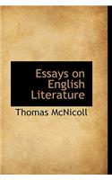 Essays on English Literature