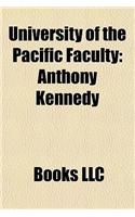 University of the Pacific Faculty: Anthony Kennedy(English)