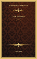 Max Pechstein (1922)