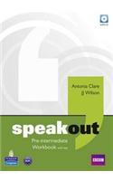 Speakout Pre Intermediate Workbook with Key and Audio CD Pac