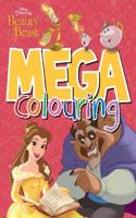 Disney Princess Beauty and the Beast Mega Colouring