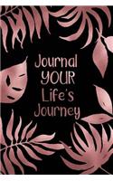 Journal Your Life's Journey: Journals to Write in for Women Cute Plain Blank Notebooks