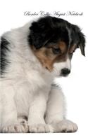 Border Collie August Notebook Border Collie Record, Log, Diary, Special Memories, To Do List, Academic Notepad, Scrapbook & More