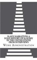 Slave Narratives A Folk History of Slavery in the United States From Interviews