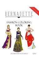 BERNADETTE Fashion Coloring Book Vol. 5: Dresses inspired by national costumes