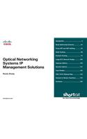 Optical Networking Systems IP Management Solutions (Digital Short Cut): (Networking Technology)
