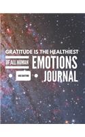 Gratitude is the Healthiest of all human emotions