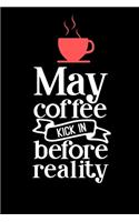 May Coffee Kick In Before Reality