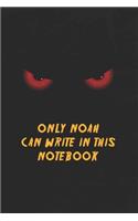 Noah Name Notebook