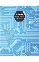 Hexagonal Graph Paper Notebook