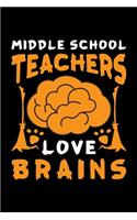 Middle School Teachers Love Brains