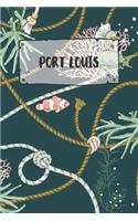 Port Louis: Ruled Travel Diary Notebook or Journey Journal - Lined Trip Pocketbook for Men and Women with Lines