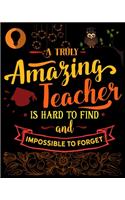 A Truly Amazing Teacher Is Hard to Find and Impossible to Forget