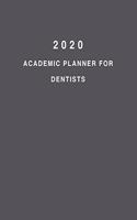 2020 Academic Planner For Dentists