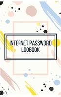 Internet Password Logbook-Small Size Alphabetical Password Notebook Organizer-5.5"x8.5" 120 pages Book 24: Keep Track of Usernames Passwords Websites-Blank Tabs Personal Password Keeper