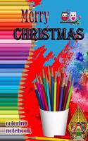 Merry Christmas coloring notebook: 100 Coloring Pages: Minions Christmas Coloring Book, Christmas Gift, For Kids, Crafts for Children, Coloring Pictures, ... Pictures, Unlined, Unoffi
