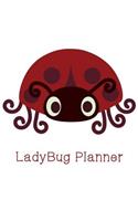 Lady Bug Planner: Purse sized journal/purse sized planner/best daily planner/best daily journal
