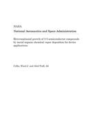 Heteroepitaxial Growth of 3-5 Semiconductor Compounds by Metal-Organic Chemical Vapor Deposition for Device Applications