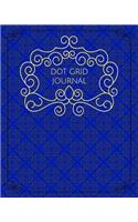 Dot Grid Journal: Elegant Luxury Collection - Bold Blue and Gold Makes This Notebook Perfect for Home, School, or Office!(1 Elegant Luxury Dot Grid Journal)