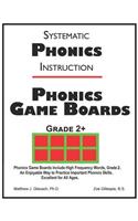 Systematic Phonics Instruction Phonics Game Boards, Grade 2+