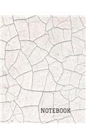 Notebook: White - Plain Unruled Paper