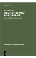 Geometrie Und Philosophie: Zum Verhältnis Beider Vernunftwissenschaften Im Fortgang Von Der Kritik Der Reinen Vernunft Zum Opus Postumum(121 Kantstudien-Ergänzungshefte)