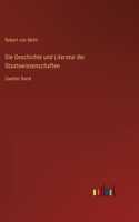 Geschichte und Literatur der Staatswissenschaften: Zweiter Band